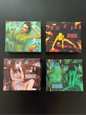 Taylor Swift life of a showgirl boxes
